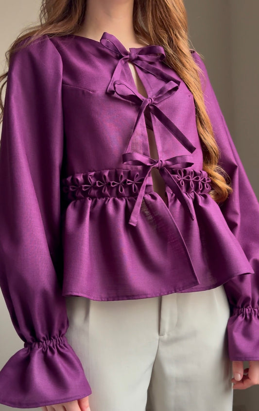 Portobello - long sleeve blouse