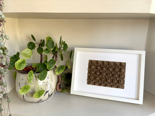 Dawson - Wall art floral smocked