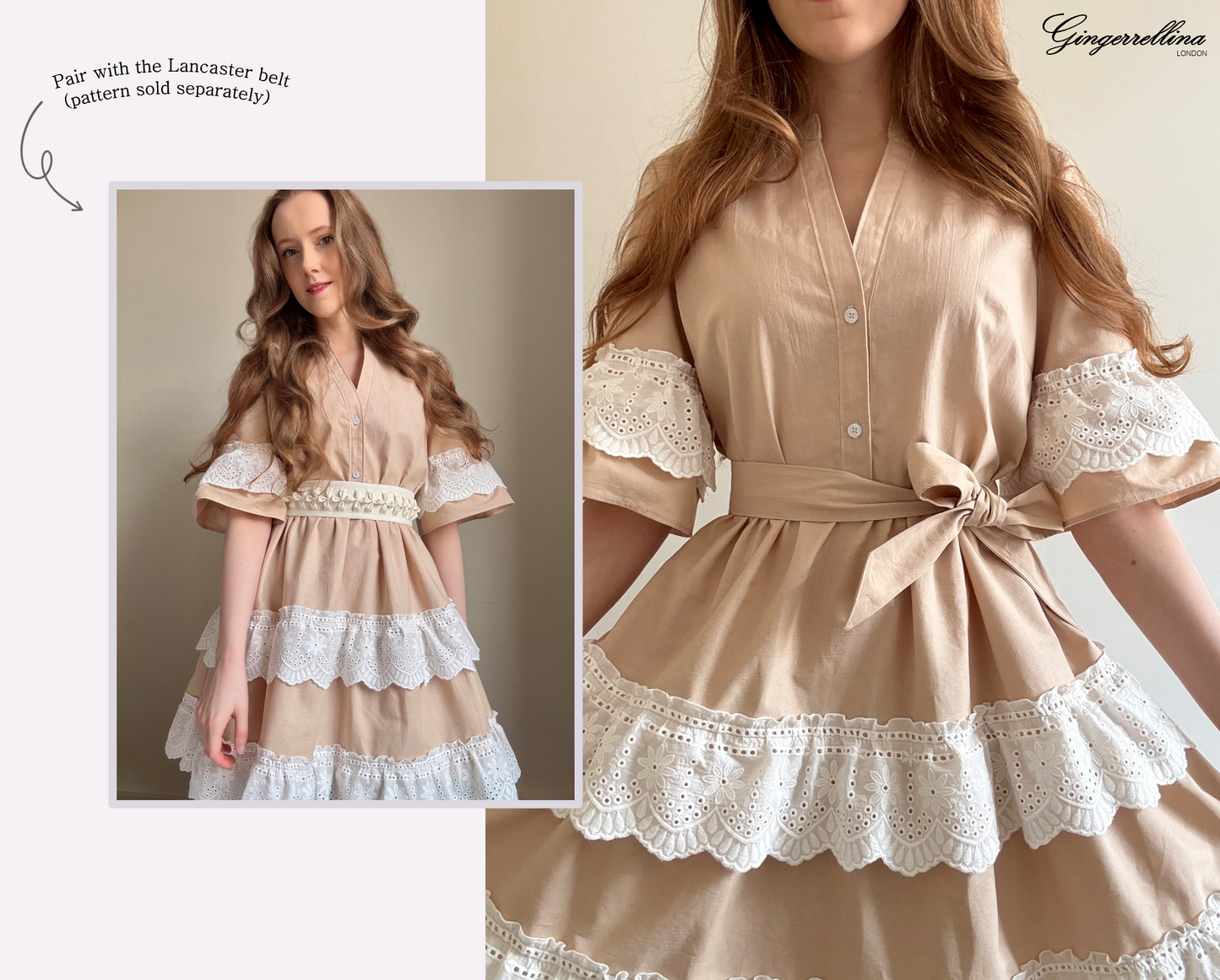Dawson dress - PDF sewing pattern - US 0-22